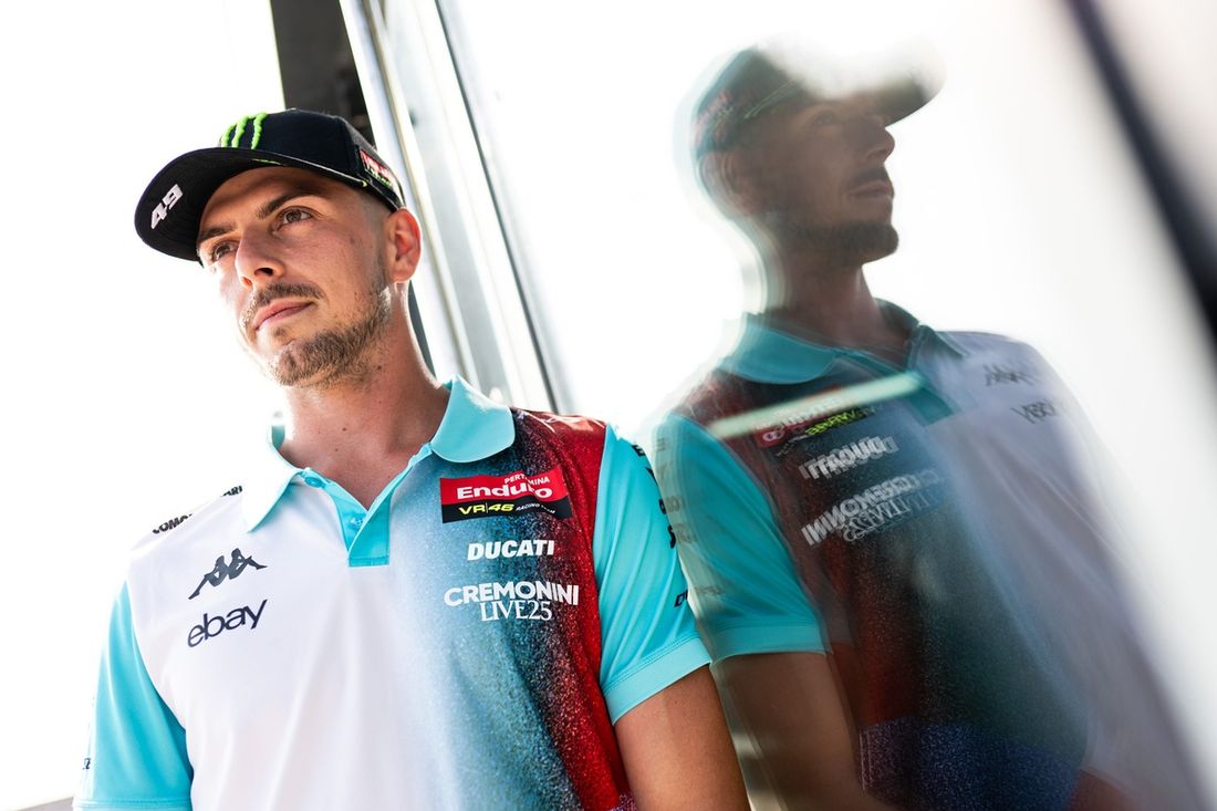 Franco Morbidelli. VR46 Racing Team Cremonini Live 25 librea