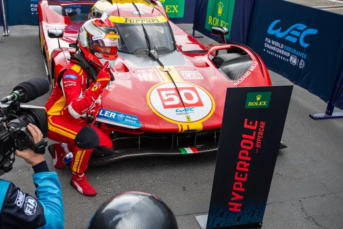 Pole sitter #50 AF Corse Ferrari 499P : Antonio Fuoco