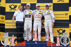 Podium: Sieger Marco Wittmann, BMW Team RMG, BMW M4 DTM; 2. Tom Blomqvist, BMW Team RBM, BMW M4 DTM;