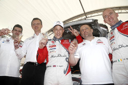 Ganadores Kris Meeke, Paul Nagle, Citroën DS3 WRC, Citroën World Rally Team
