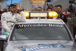 Il Poleman Lewis Hamilton, Mercedes AMG F1 Team