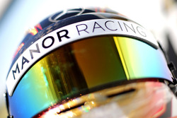 Helmet of Pascal Wehrlein, Manor Racing