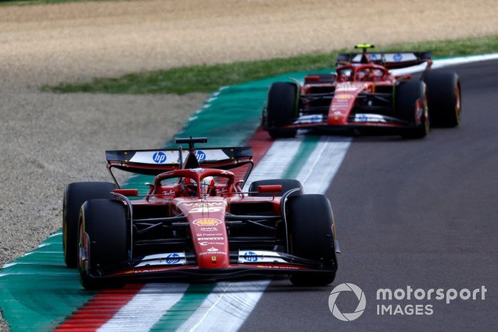 Charles Leclerc, Ferrari SF-24, Carlos Sainz, Ferrari SF-24