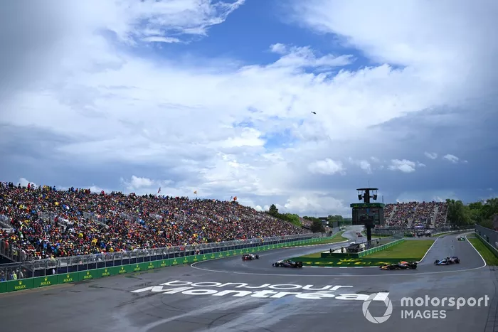 Kevin Magnussen, Haas VF-24, Esteban Ocon, Alpine A524, Sergio Perez, Red Bull Racing RB20