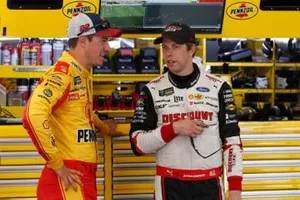 Joey Logano, Team Penske, Ford Mustang Shell Pennzoil Brad Keselowski, Team Penske, Ford Mustang America's Tire