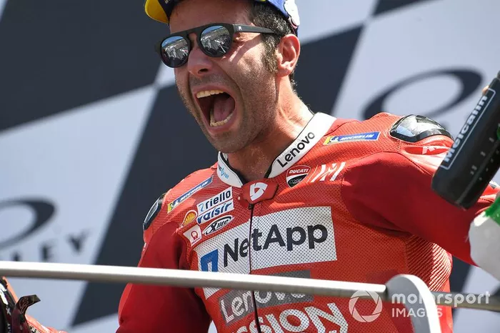 Podio: Danilo Petrucci, Ducati Team