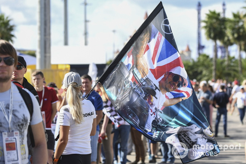 Az Orosz Nagydíj rajongói Szocsiból - F1 2018