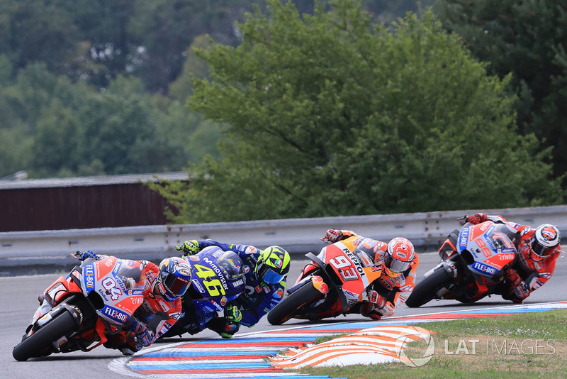 Andrea Dovizioso en tête