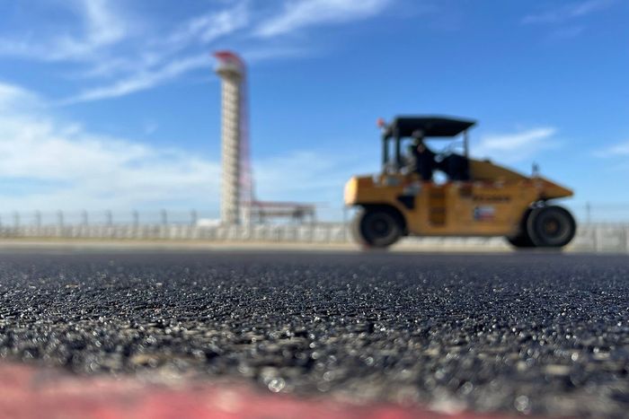 Reasfaltado del Circuito de las Americas (COTA)