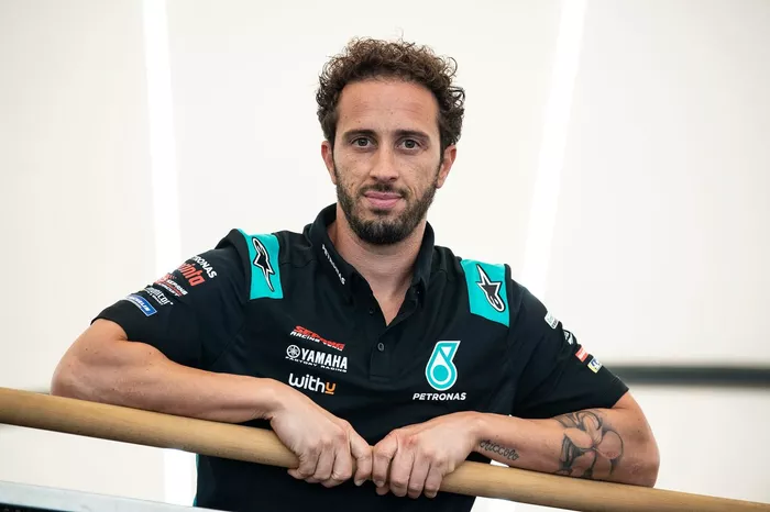 Andrea Dovizioso finalizó la temporada 2021 en el Petronas Yamaha SRT como último compañero de Valentino Rossi en MotoGP
