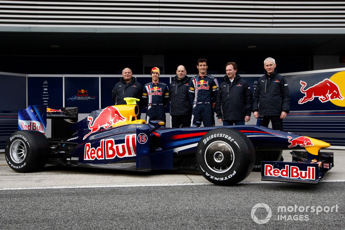 Newey overhauled the design and engineering ethos at the team after its transformation from Jaguar to Red Bull