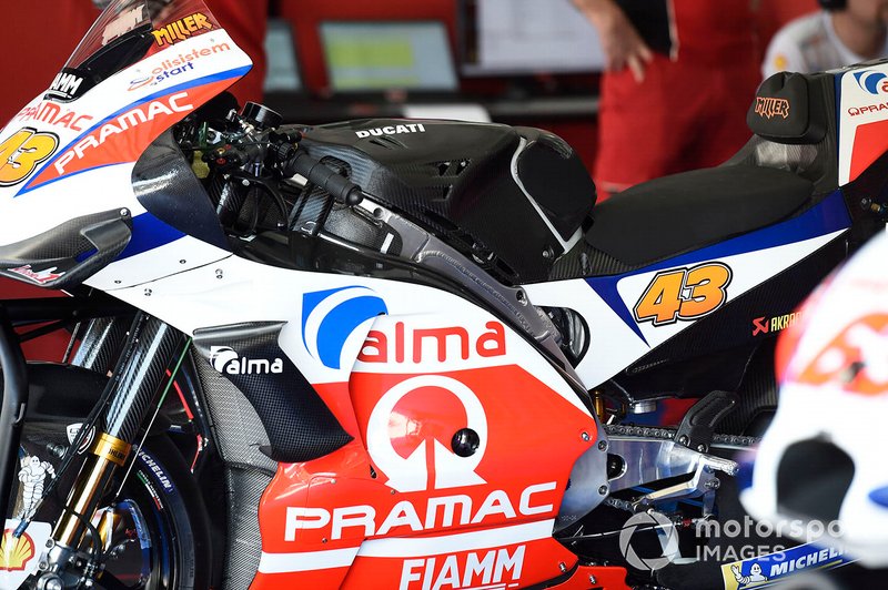 Pramac Racing bike detail