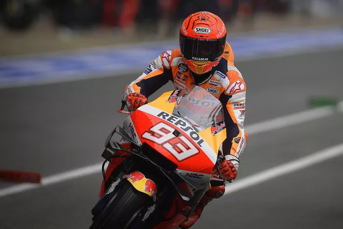 Marc Márquez, Repsol Honda Team en pitlane