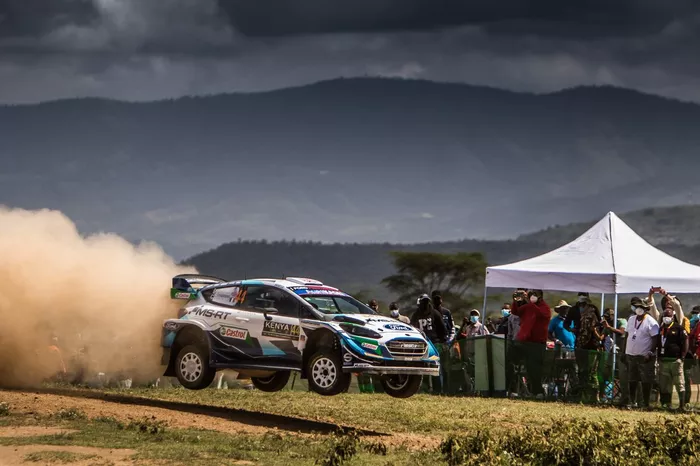 Gus Greensmith, Stuart Loudon, M-Sport Ford WRT Ford Fiesta WRC