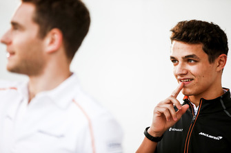 Stoffel Vandoorne, McLaren ve Lando Norris, McLaren
