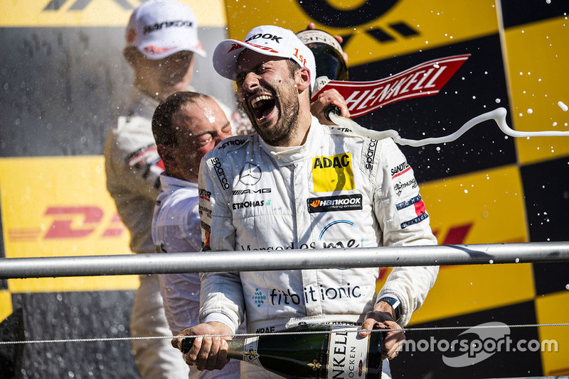 Podium: champion Gary Paffett, Mercedes-AMG Team HWA