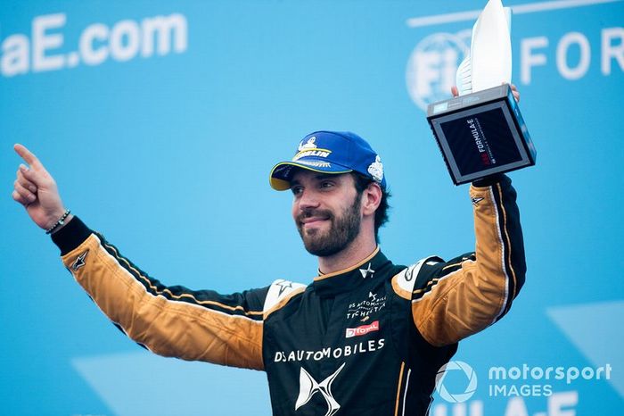 Podio: segundo lugar Jean-Eric Vergne, DS TECHEETAH