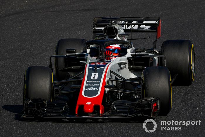 Romain Grosjean, Haas F1 Team VF-18 