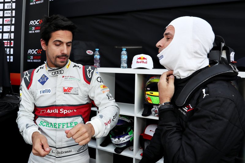 Lucas di Grassi, Helio Castroneves