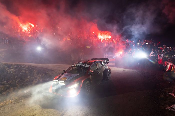 Adrien Fourmaux, Alexandre Coria, Hyundai World Rally Team Hyundai i20 N Rally1