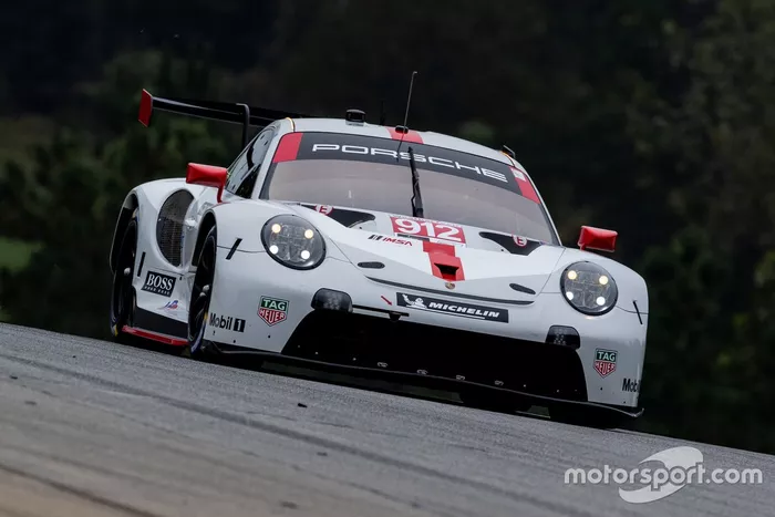 #912 Porsche GT Team Porsche 911 RSR - 19, GTLM: Laurens Vanthoor, Earl Bamber, Mathieu Jaminet