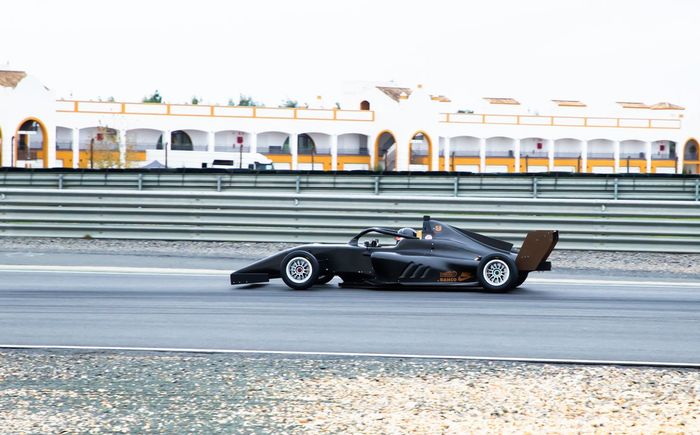 Test del TC Racing de F4 en Monteblanco