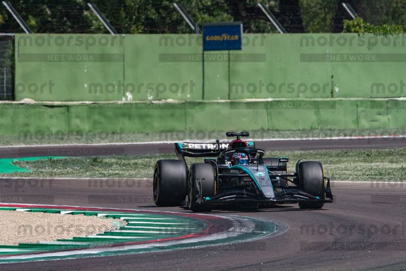 Andrea Kimi Antonelli, pruebas de Mercedes en Imola 