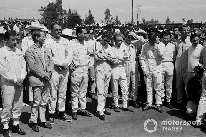 Moises Solana, Cooper, Innes Ireland, Bernard White Racing, Dan Gurney, Eagle, Jack Brabham, Brabham, Jo Siffert, Cooper, Richie Ginther, Honda, Peter Arundell, Lotus, Ronnie Bucknum, Honda, Bruce McLaren, McLaren, Joakim Bonnier, Cooper, Pedro Rodríguez, Lotus