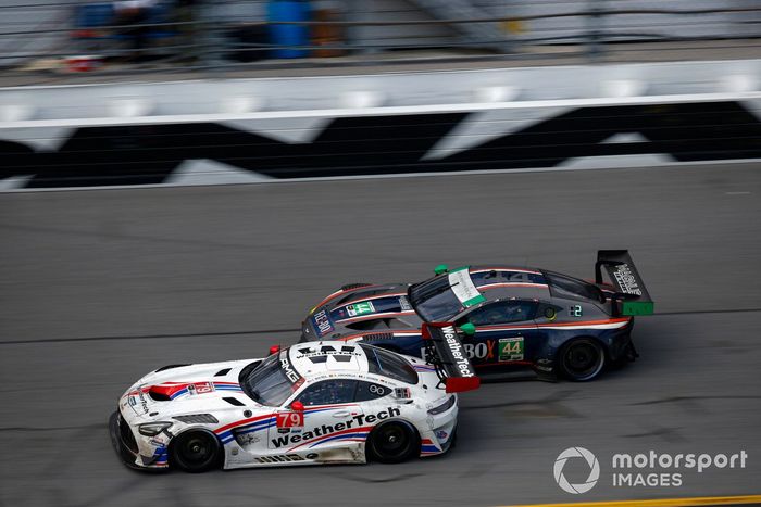#79 WeatherTech Racing Mercedes AMG GT3: Cooper MacNeil, Daniel Juncadella, Jules Gounon, Maro Engel
