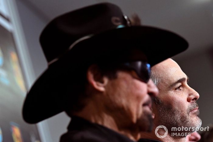 Conferencia de prensa de Petty GMS Motorsports con Jimmie Johnson, Richard Petty