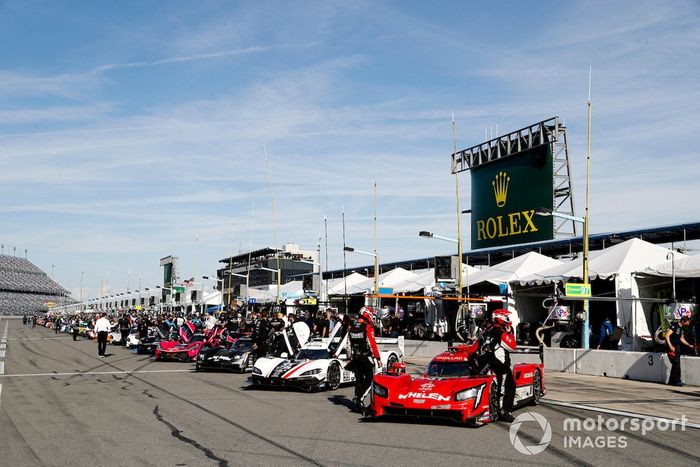 Momentos previos a la salida