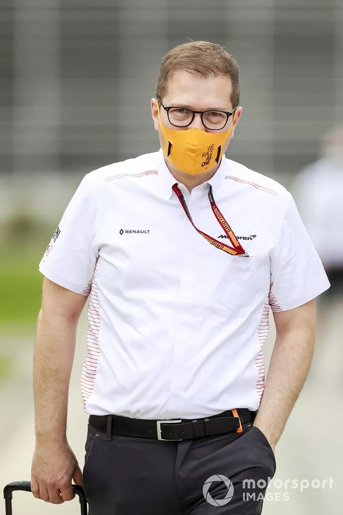 Andreas Seidl, Team Principal, McLaren