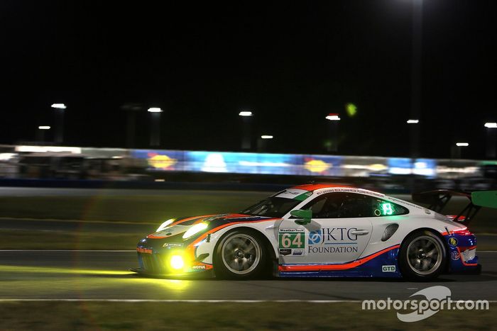 #64 TeamTGM Porsche 911 GT3R, GTD: Ted Giovanis, Owen Trinkler, Hugh Plumb, Matt Plumb