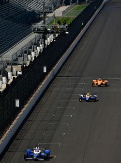 Takuma Sato, Andretti Autosport Honda, Alexander Rossi, Herta - Andretti Autosport Honda, Fernando Alonso, Andretti Autosport Honda