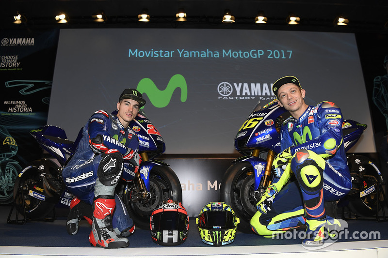 Valentino Rossi, Yamaha Factory Racing, Maverick Viñales, Yamaha Factory Racing