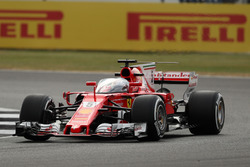 Sebastian Vettel, Ferrari SF70-H, mit Cockpitschutz Shield