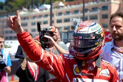 Polesitter Kimi Raikkonen, Ferrari