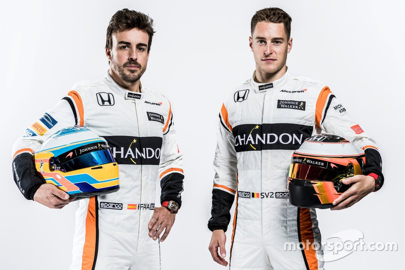 Fernando Alonso, McLaren; Stoffel Vandoorne, McLaren