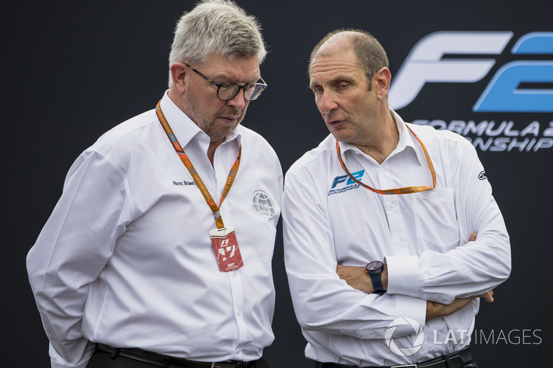 Ross Brawn dan Bruno Michel