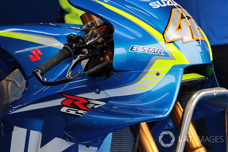 Alex Rins, Team Suzuki MotoGP,Suzuki fairing detail