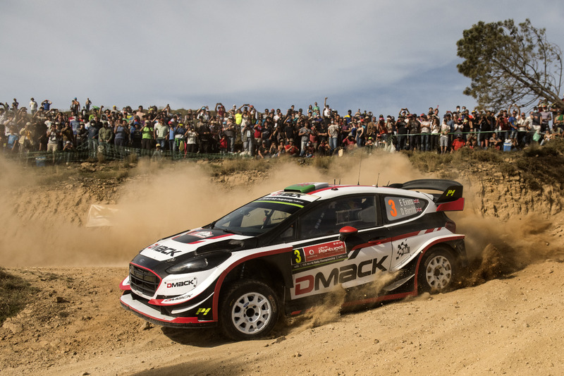 Элфин Эванс и Дэниэл Бэрритт, Ford Fiesta WRC