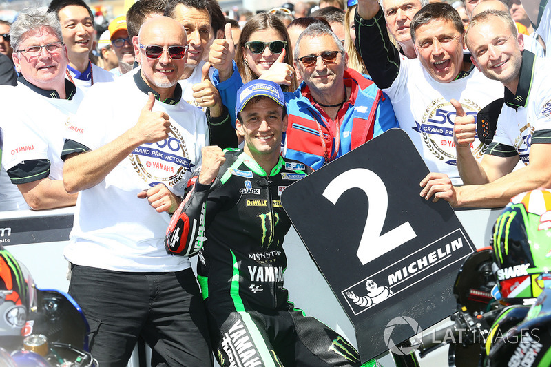 Deuxième place Johann Zarco, Monster Yamaha Tech 3