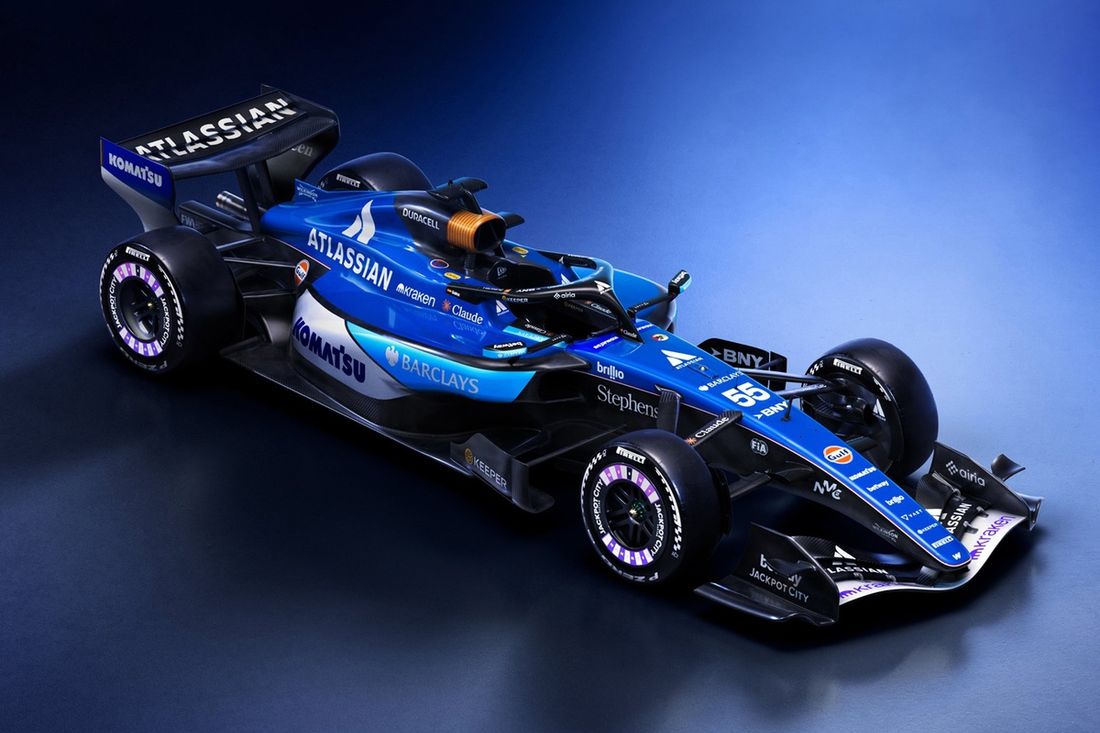 ウイリアムズ、新車『FW48』のカラーリングを発表 F1