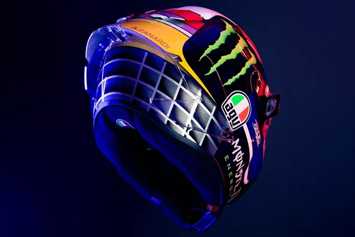 El casco tributo a Zanardi de Marco Bezzecchi
