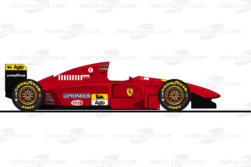 Ferrari'nin T412TB1'i Michael Schumacher tarafından test edildi