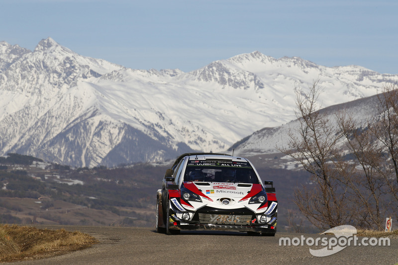 Ott Tanak, Martin Järveoja, Toyota Yaris WRC, Toyota Gazoo Racing