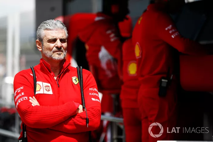 Maurizio Arrivabene, jefe de equipo, Ferrari