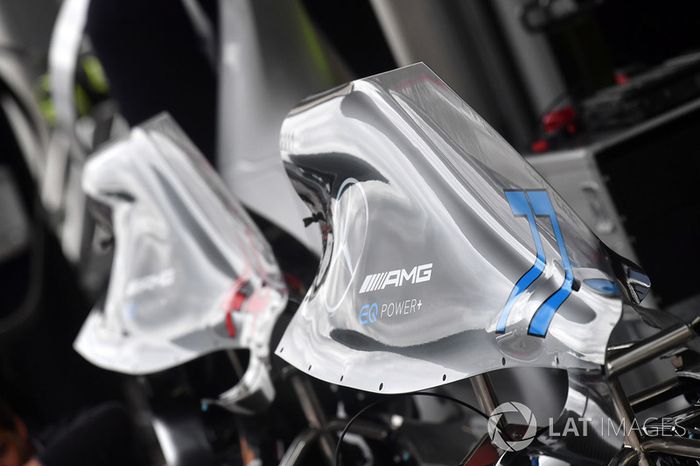 Detalles del Mercedes-AMG F1 W09