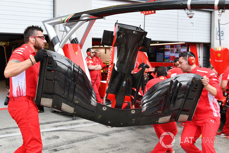 Переднее крыло Ferrari SF71H