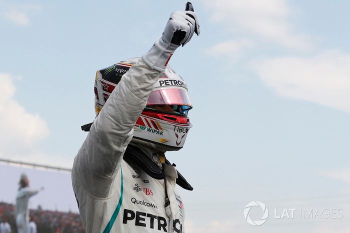 El hombre de la pole: Lewis Hamilton, Mercedes AMG F1